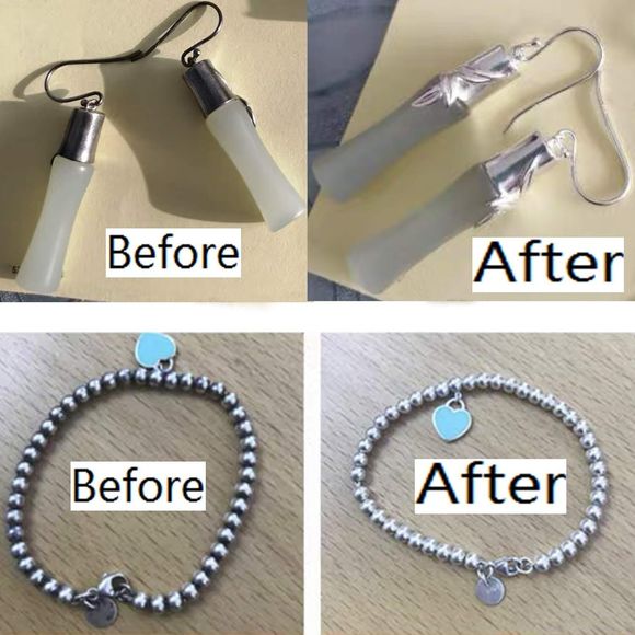 50 pcs Jewelry Cleaning Cloth Polishing Cleaning Cloths for Sterling Silver Gold - Picture 6 of 16